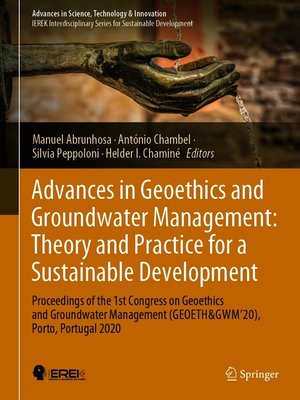 cover image of Advances in Geoethics and Groundwater Management